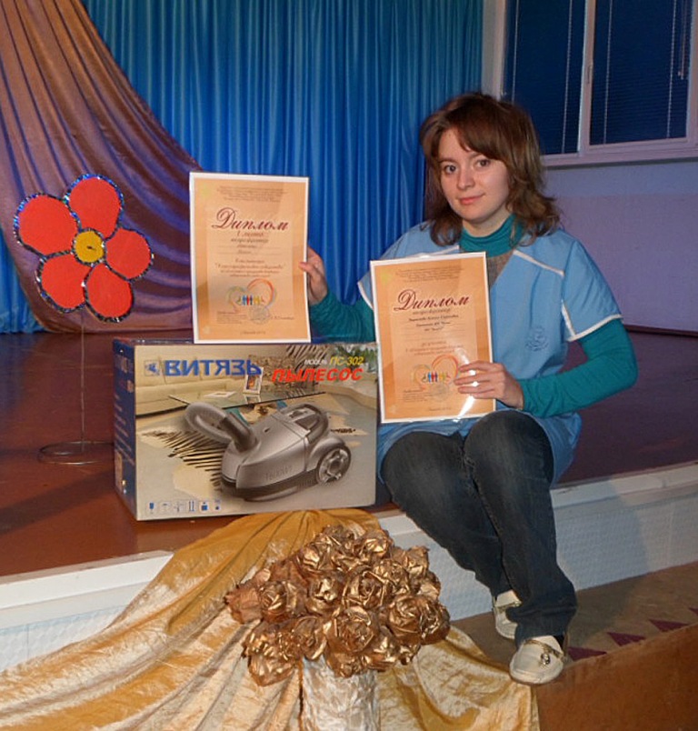 победительница в номинации «Хореографическое искусство» второго областного праздника-конкурса творчества инвалидов Ксения Береснева.