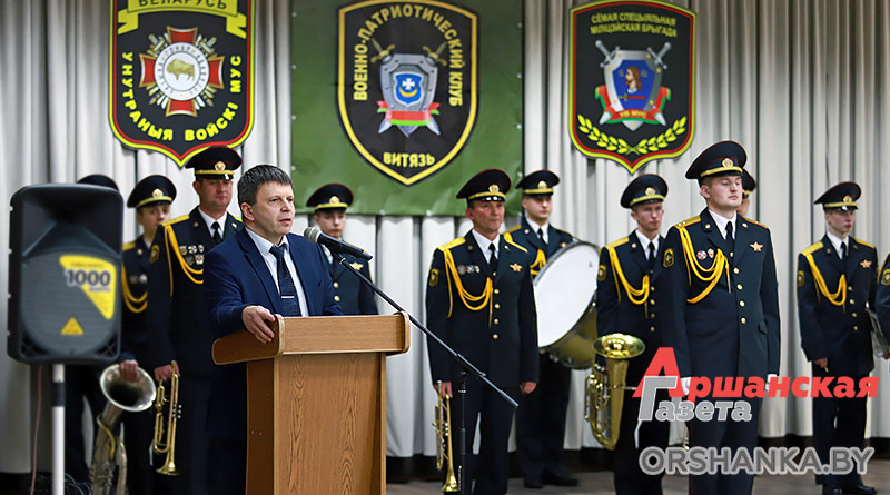 военно-патриотический, клуб витязь, орша, школа, школьники, оршанцы, армия