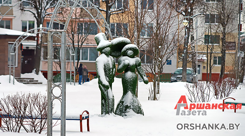 Орша, Беларусь, зима, снег, погода, уборка снега