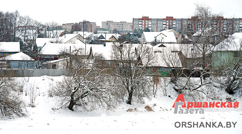Орша, природа, зима, снег, погода, уборка снега