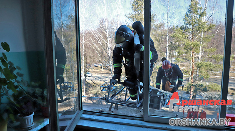 учения мчс, орша, оршанский грочс, общежитие, спасатели