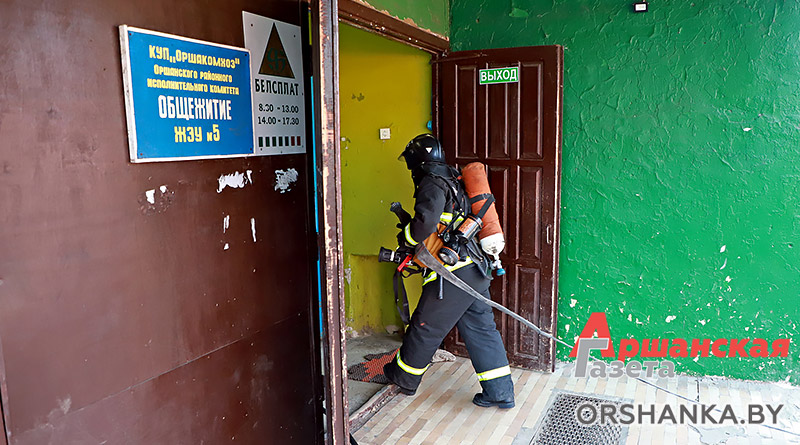 учения мчс, орша, оршанский грочс, общежитие, спасатели