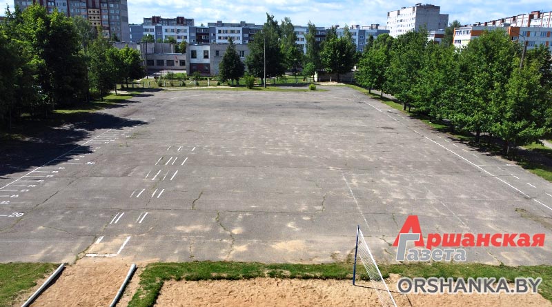 футбол, мини-футбол, футбольная площадка, школа, СШ №20, Орша