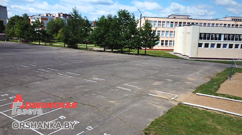футбол, мини-футбол, футбольная площадка, школа, СШ №20, Орша