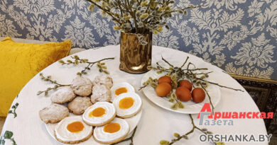 Песочное пасхальное печенье