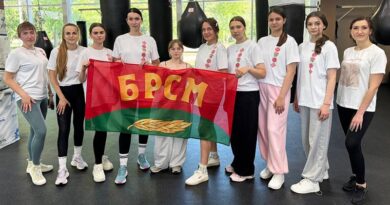Мастер-класс по боксу в рамках Марафона молодежи и студенчества прошел в Орше