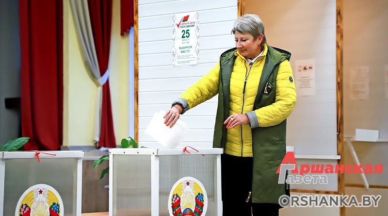 голосование, выборы-2024, орша, голосование в орше