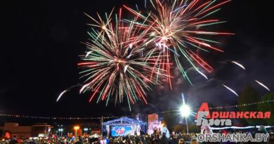 Праздничный концерт и фейерверк. Как отпраздновали День Победы в Орше | фото