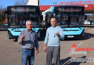 Автобусный парк № 3 г. Орши пополнился новым транспортом