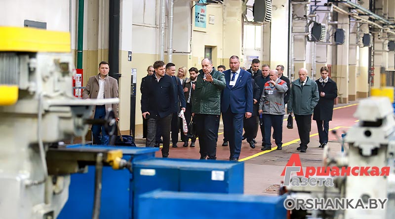 В Орше обсудили создание роботизированных производств в промышленности