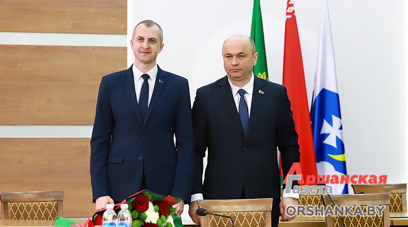 Александр Рогожник представил нового главу Оршанского района