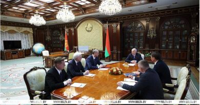 Александр Лукашенко встретился с губернатором Свердловской области России Денисом Паслером